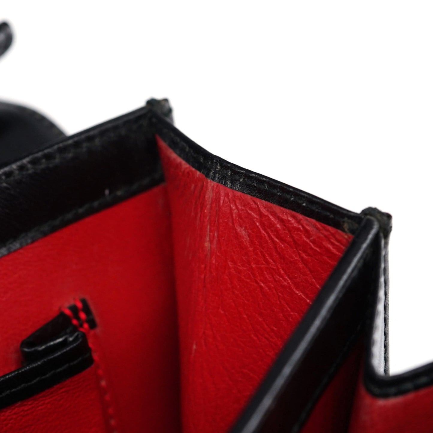 Black Calfskin Square G Shoulder Bag