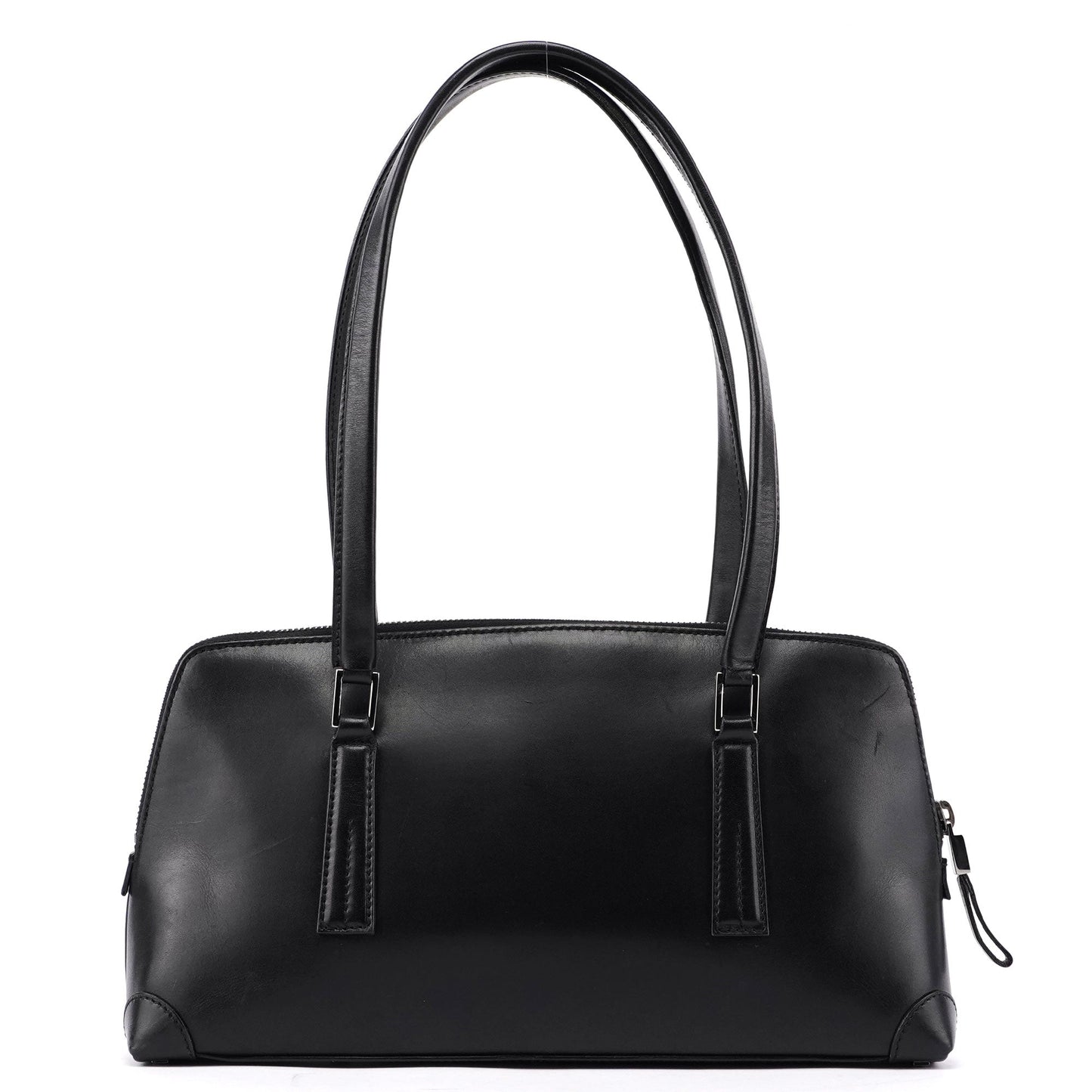 Black Calfskin Studs Tote