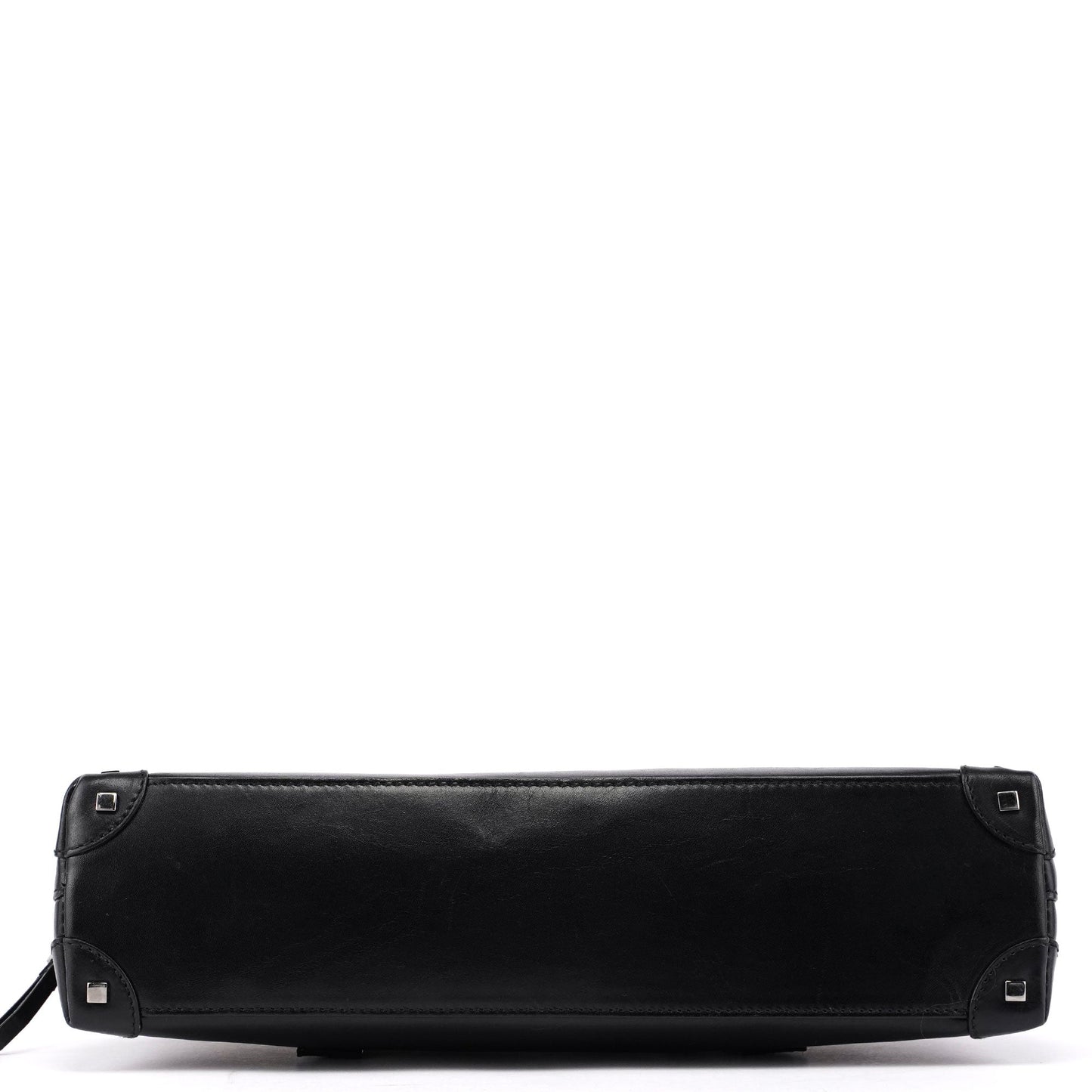 Black Calfskin Studs Tote