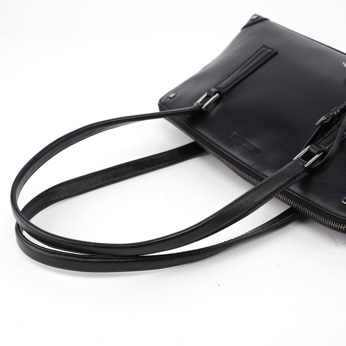 Black Calfskin Studs Tote