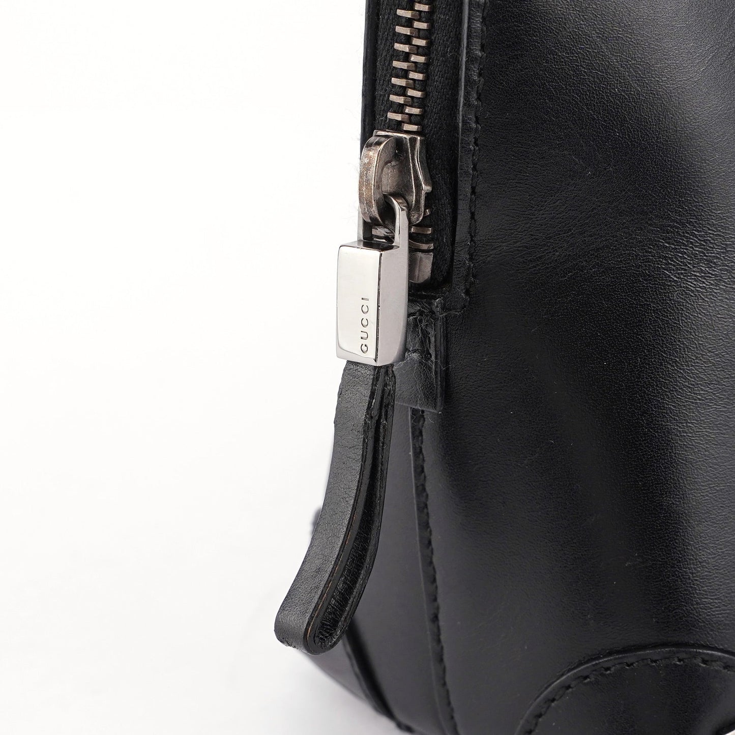 Black Calfskin Studs Tote