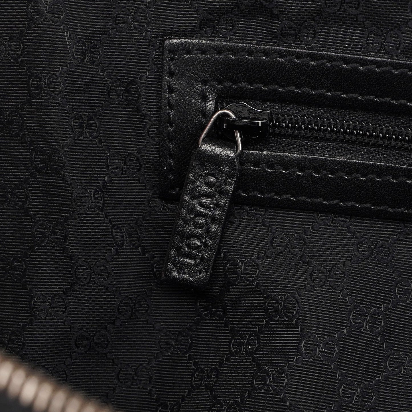 Black Calfskin Studs Tote