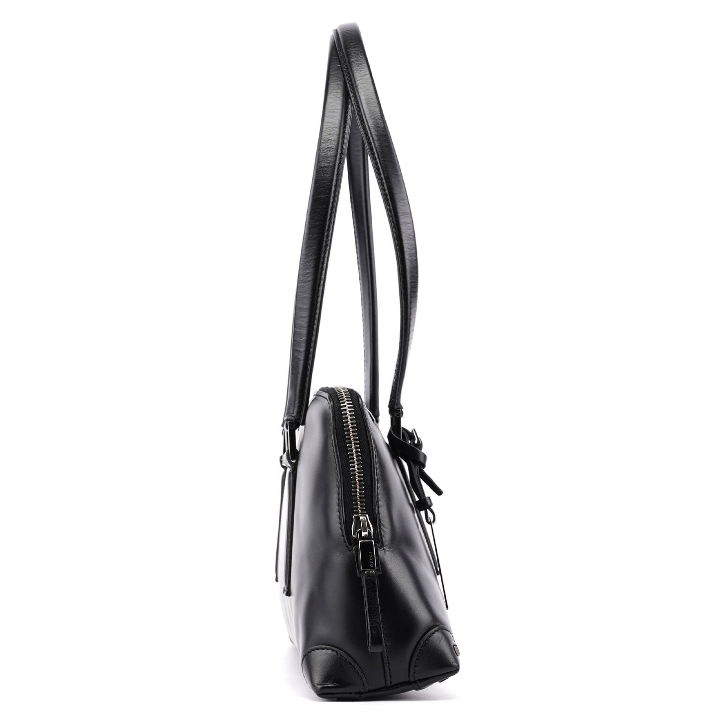 Black Calfskin Studs Tote