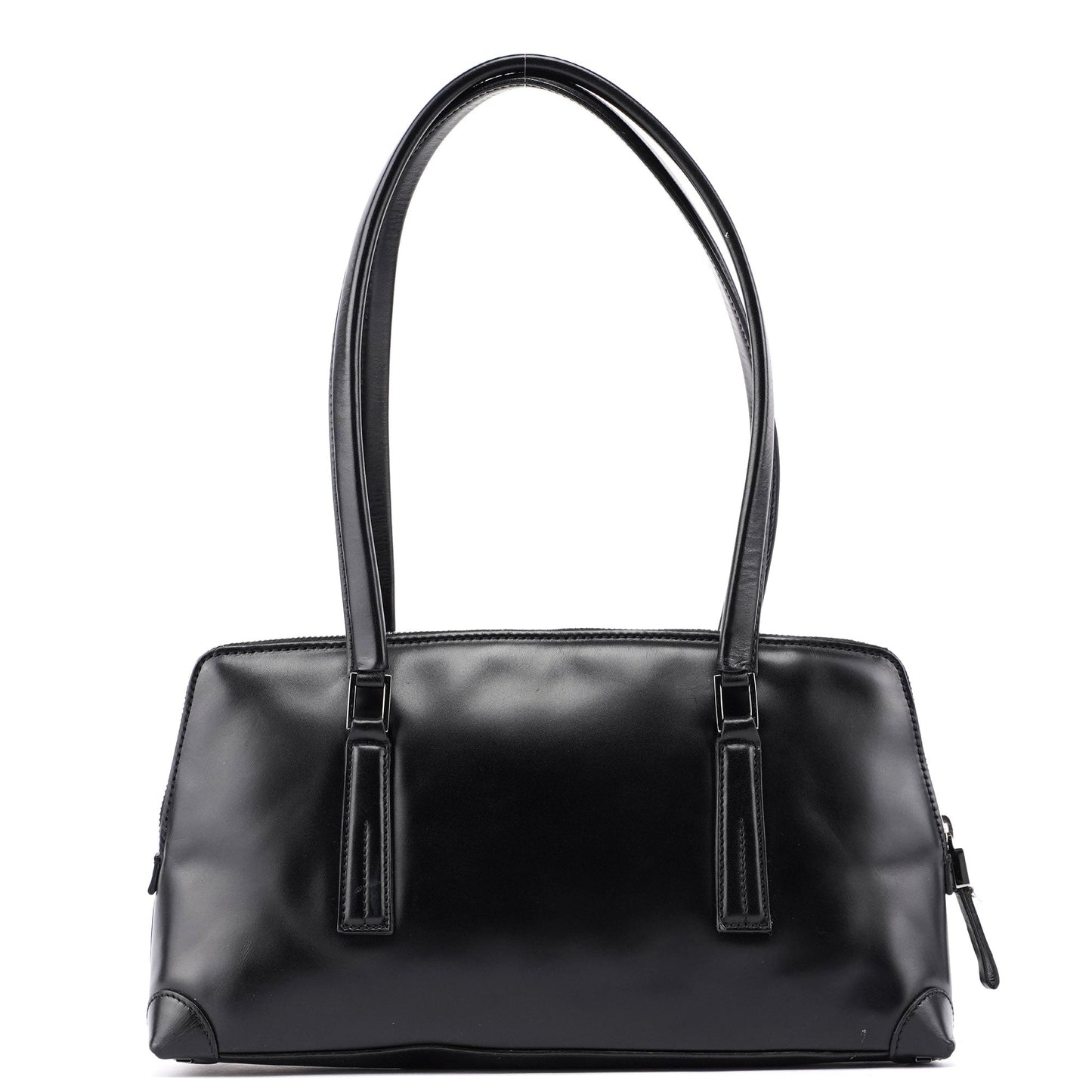 Black Calfskin Studs Tote