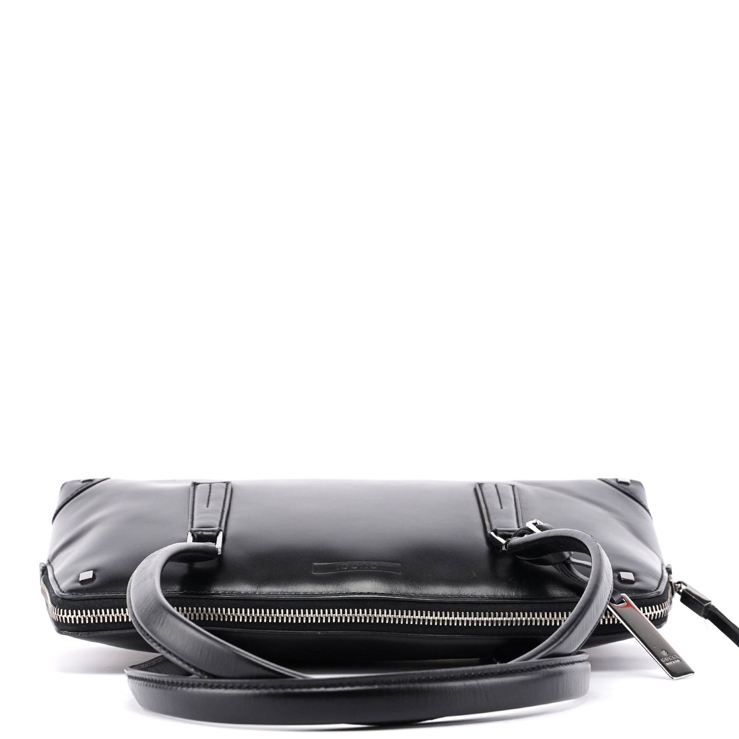 Black Calfskin Studs Tote