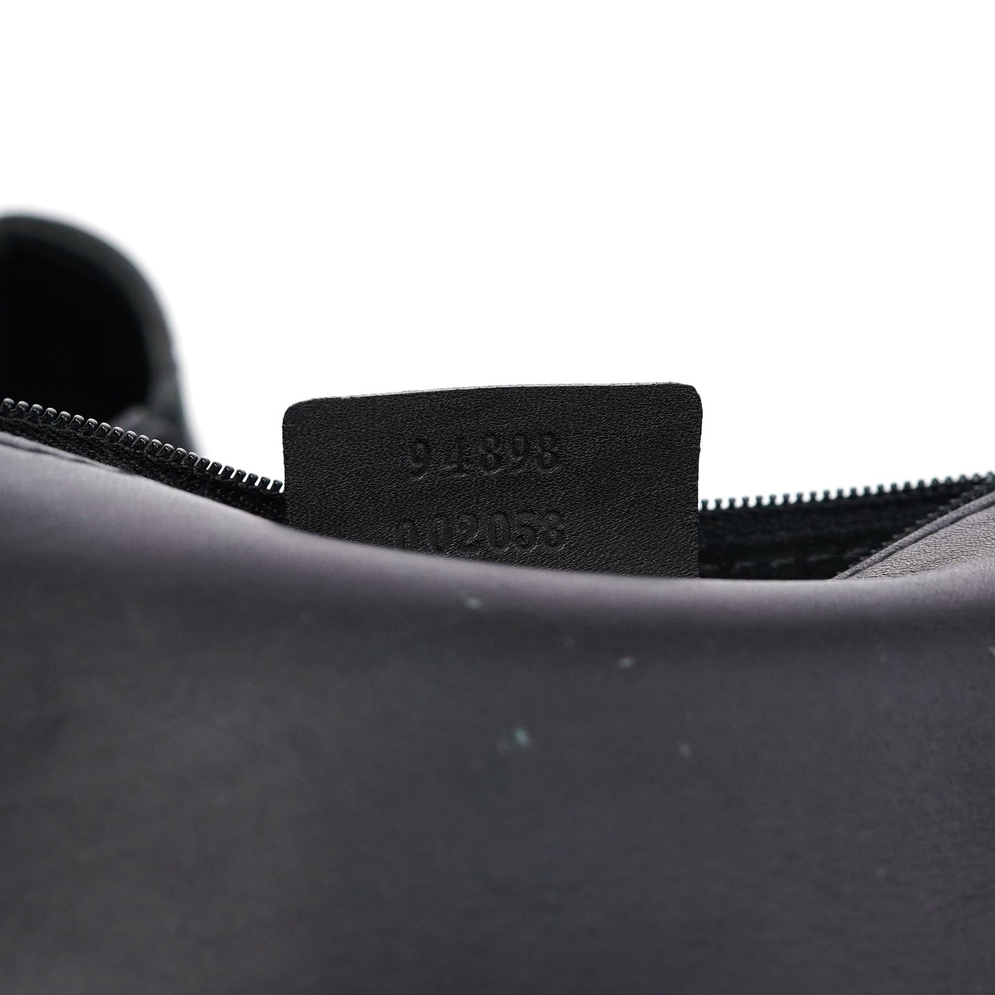 Black Calfskin Tote Bag