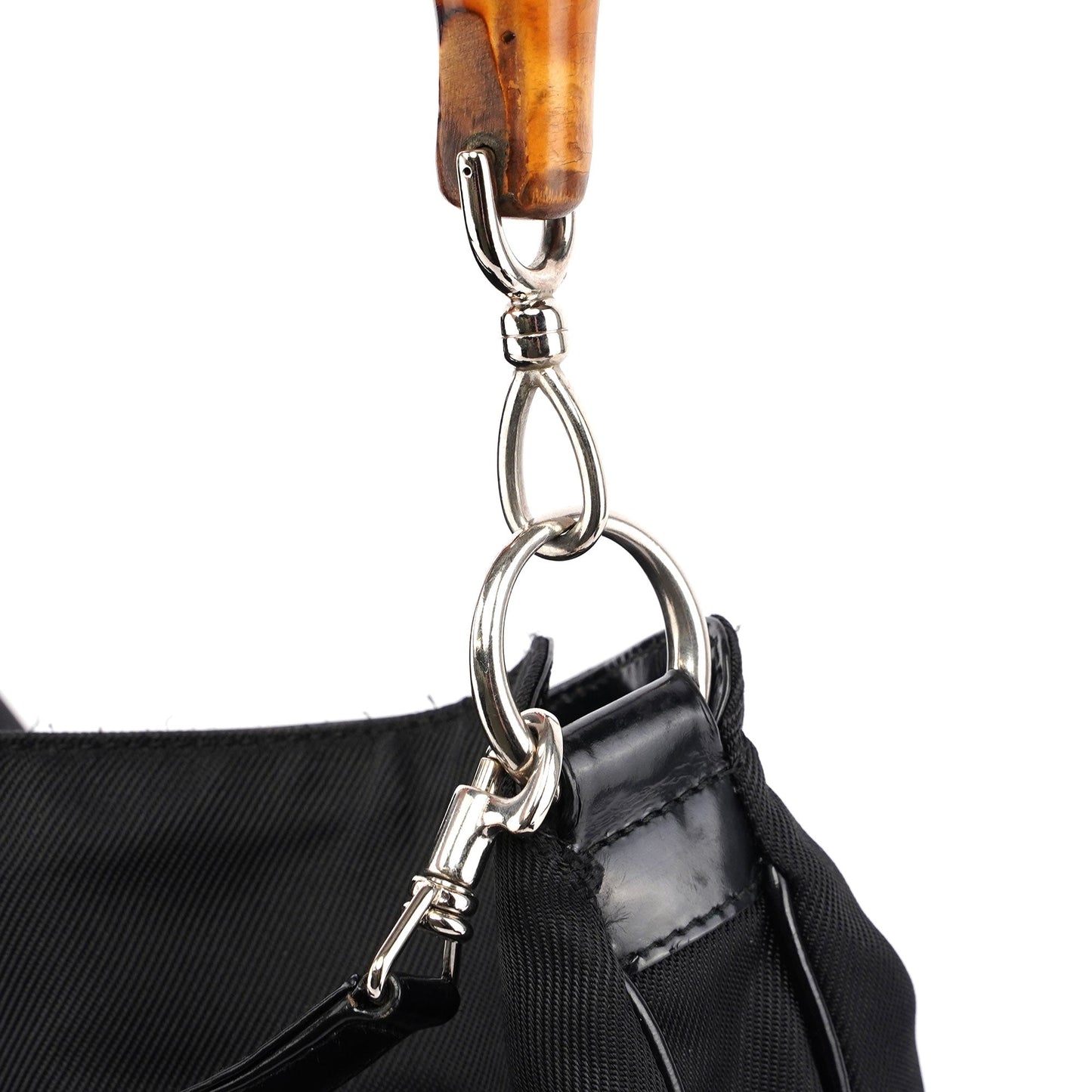 Black Canvas Bamboo 2Way Bag