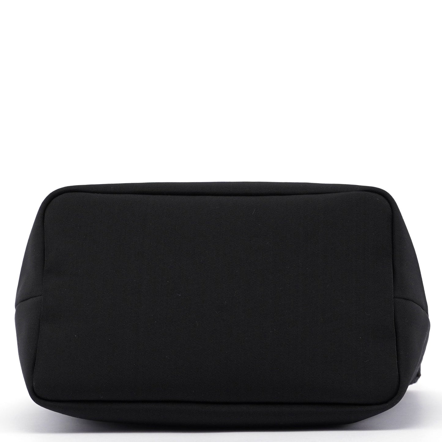 Black Canvas Bamboo Shoulder Bag
