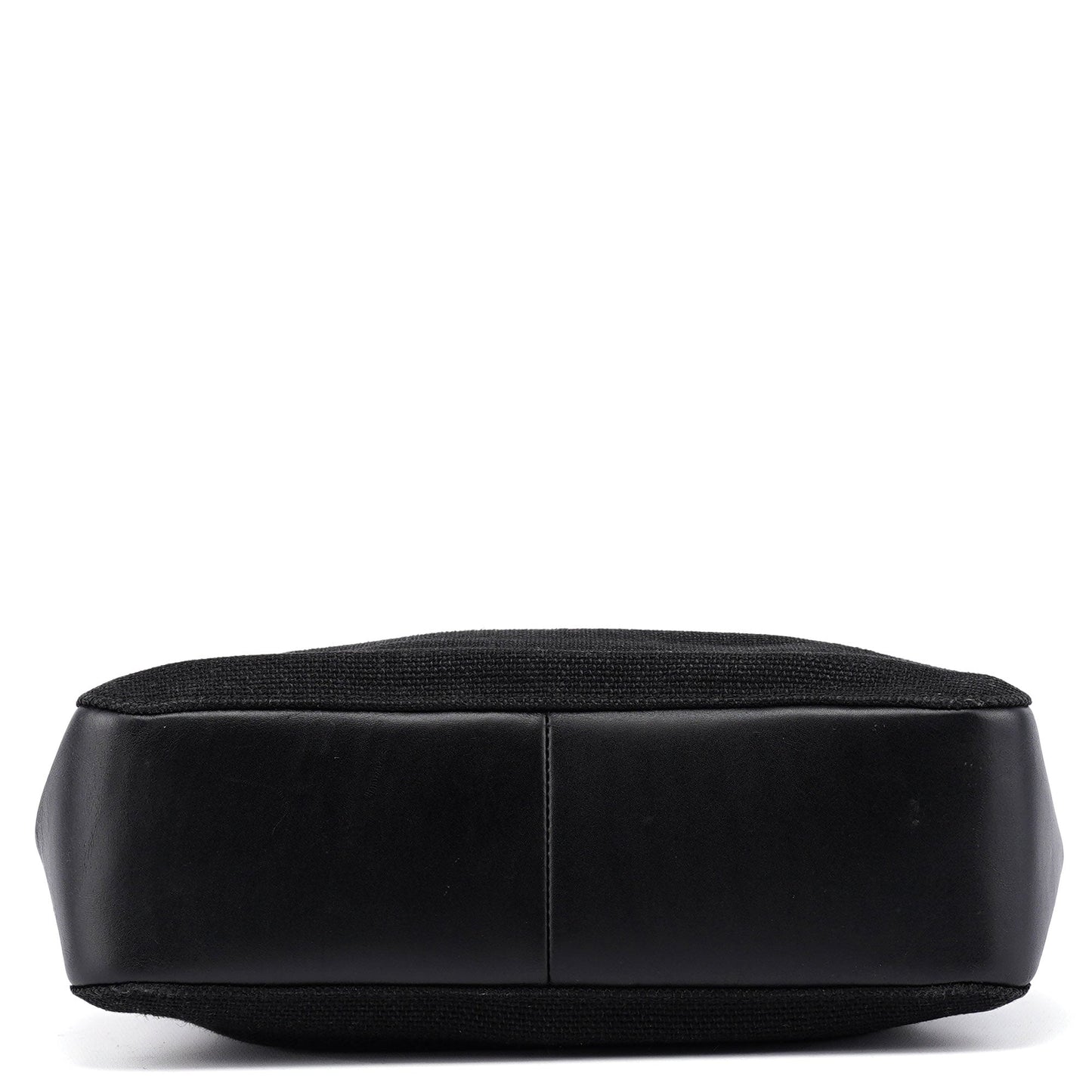 Black Canvas Bamboo Tote Bag