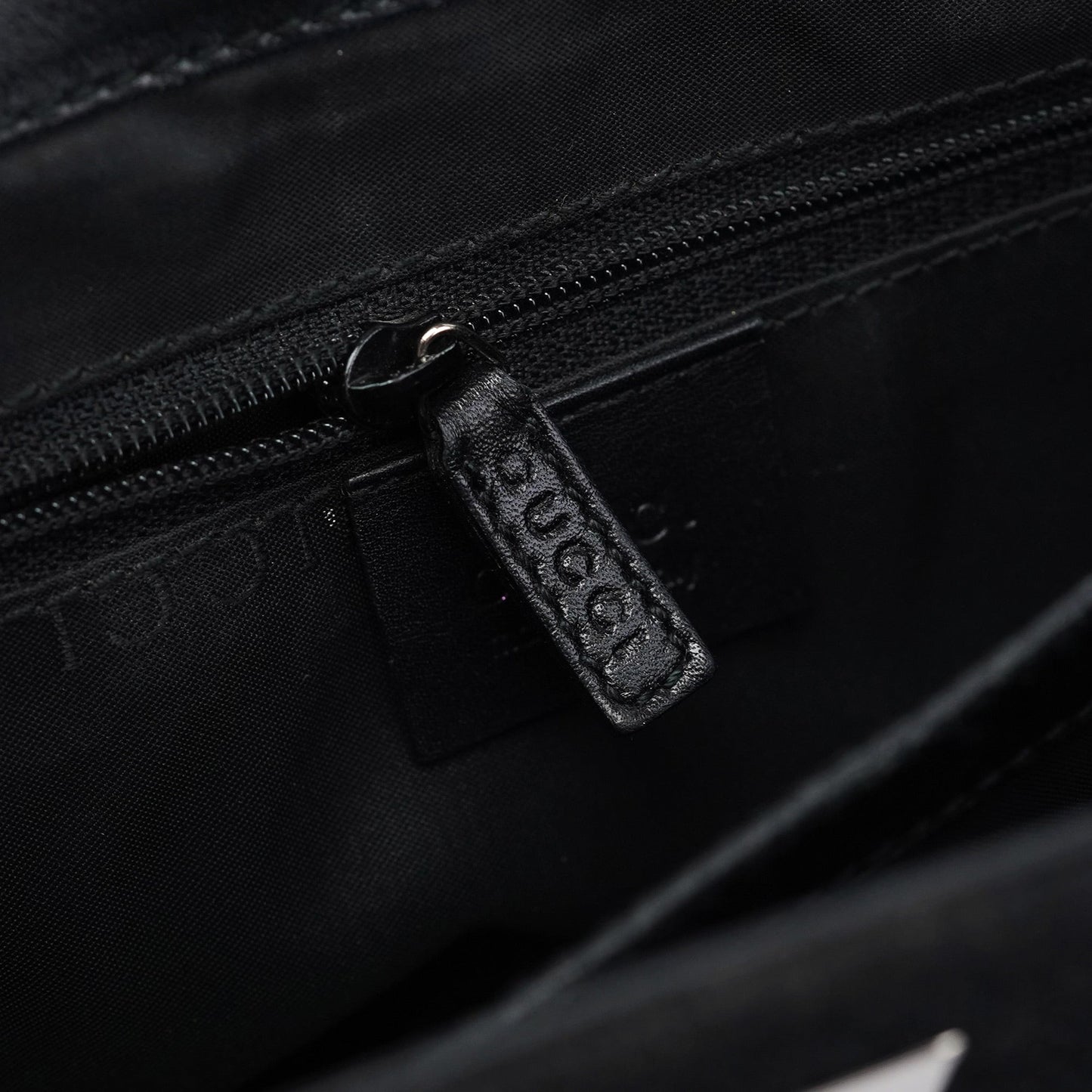 Black Canvas Bamboo Tote Bag