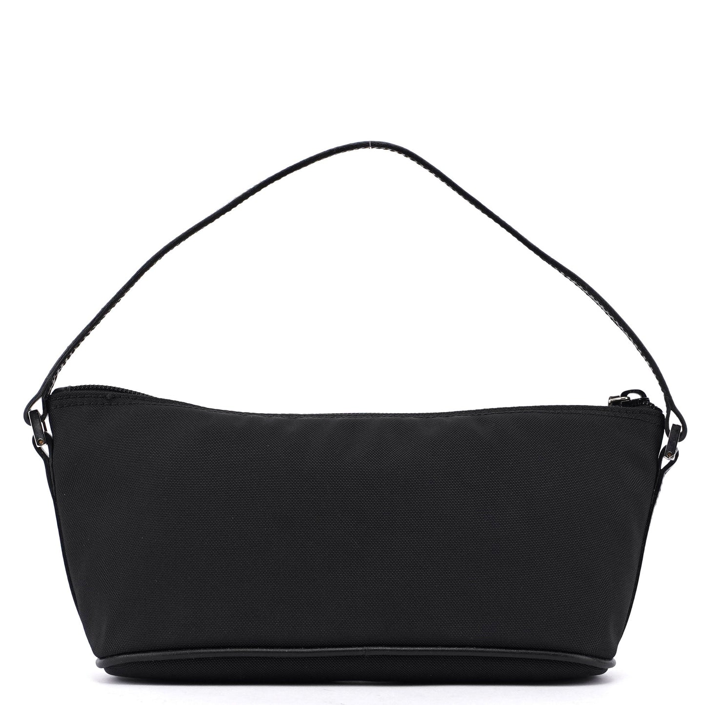 Black Canvas Boat Pochette