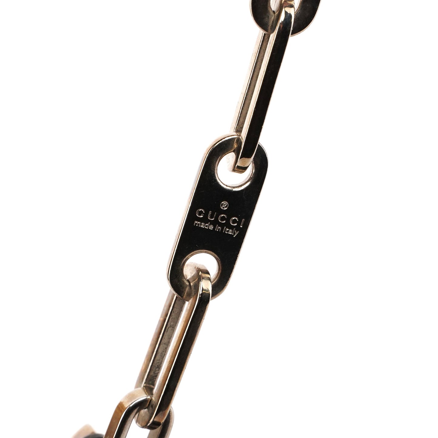 Black Canvas Chain Bag