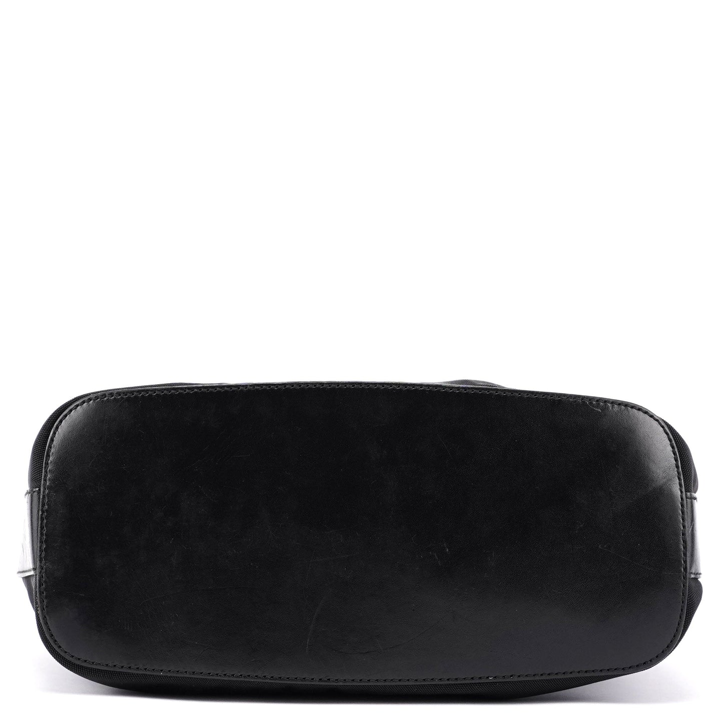 Black Canvas Chain Shoulder Bag