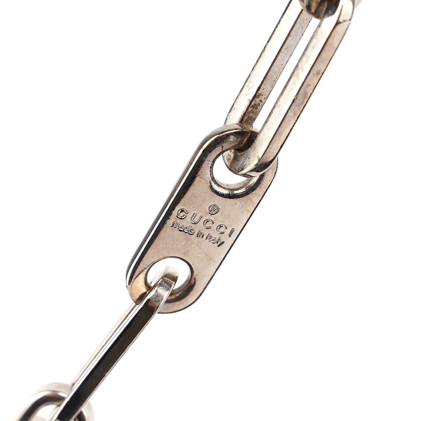 Black Canvas Chain Shoulder Bag