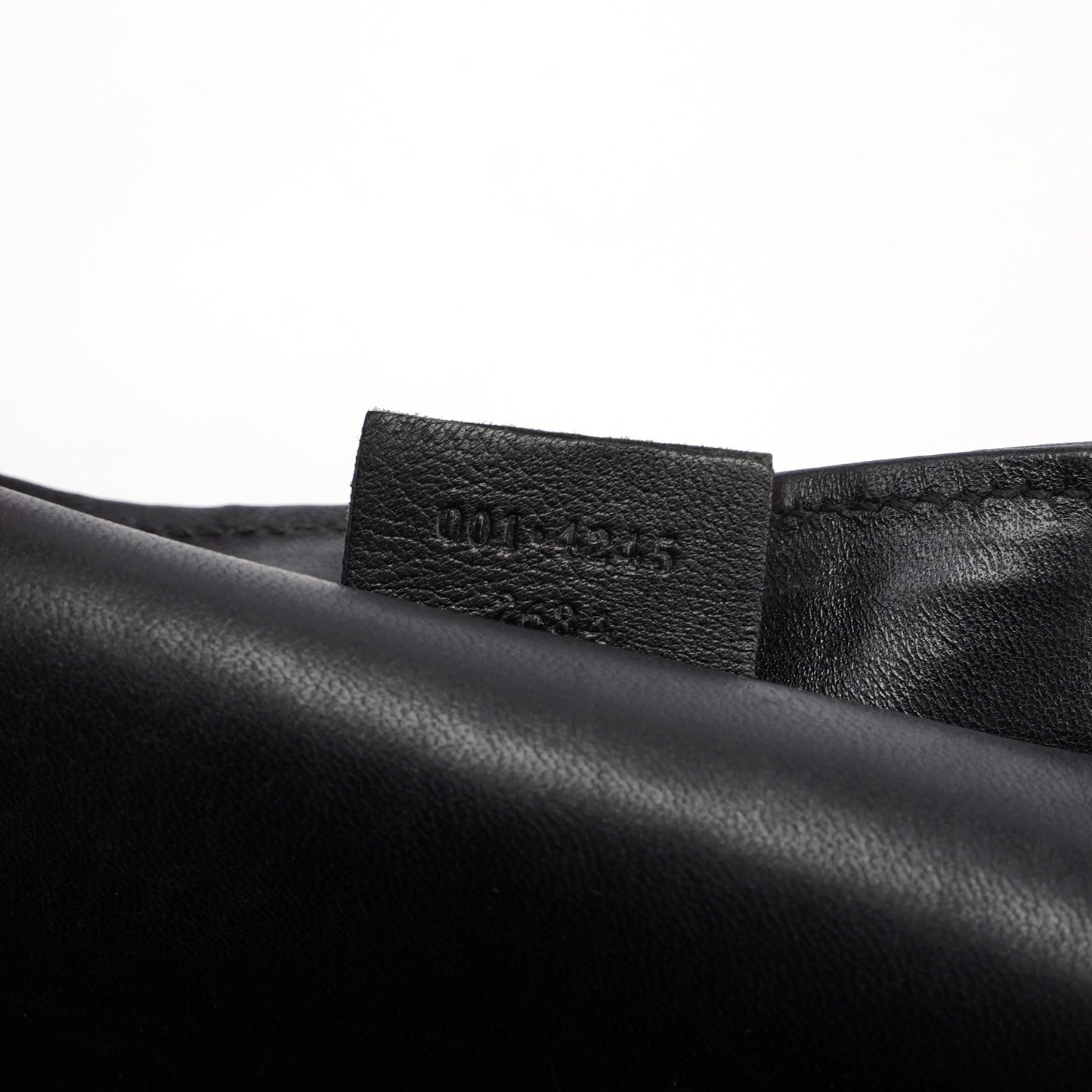 Black Canvas Dual Handle Shoulder Bag