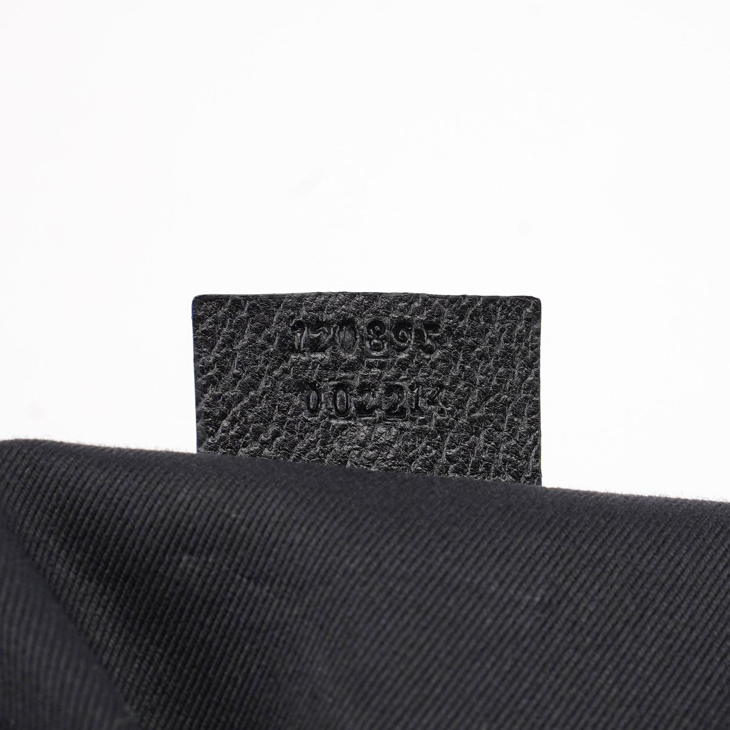 Black Canvas GG Leather Tote