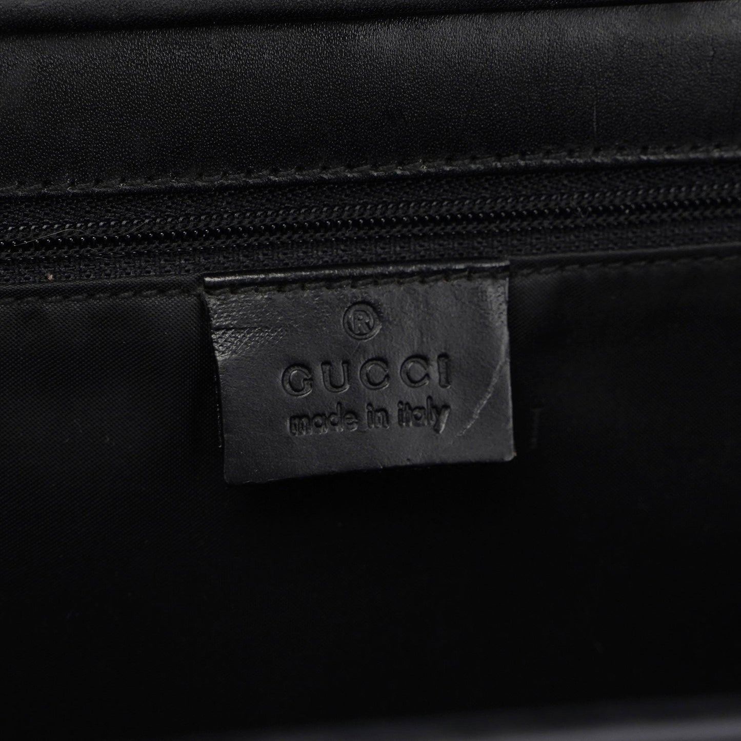 Black Canvas Gold Tote