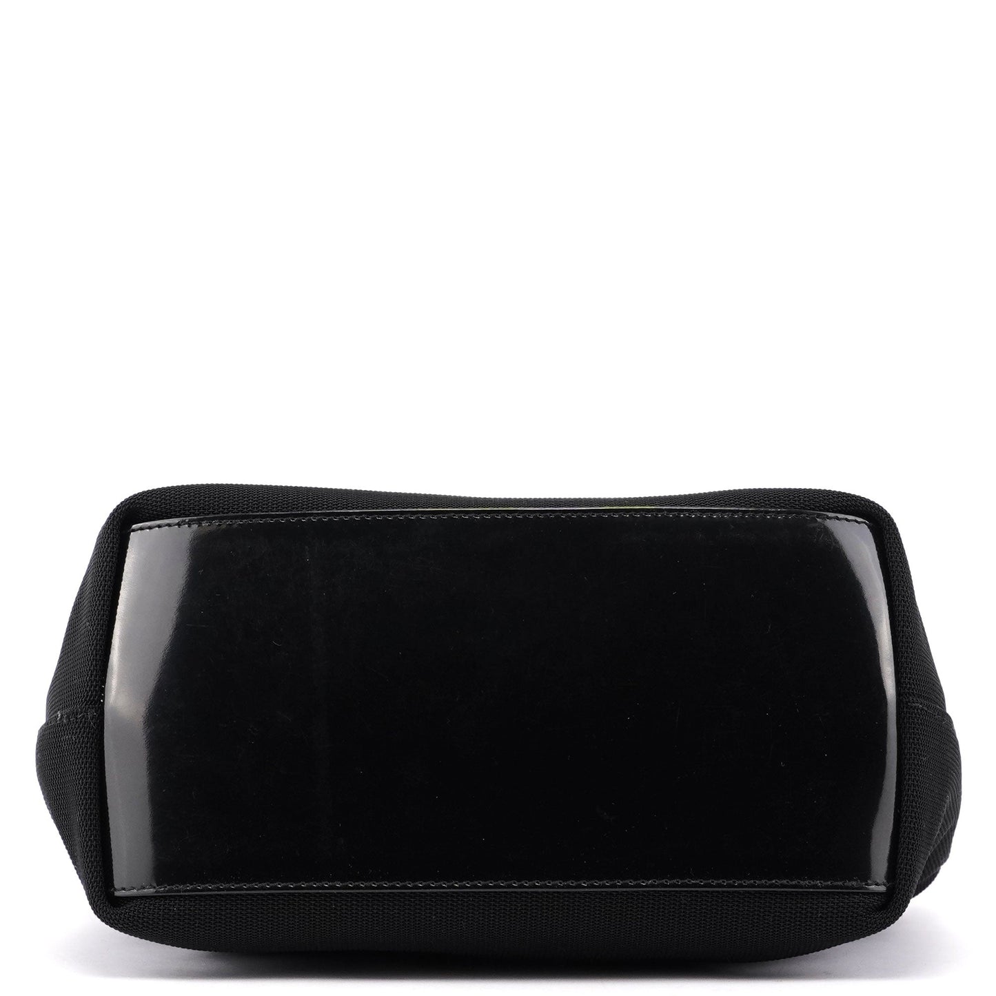 Black Canvas Hobo Shoulder Bag