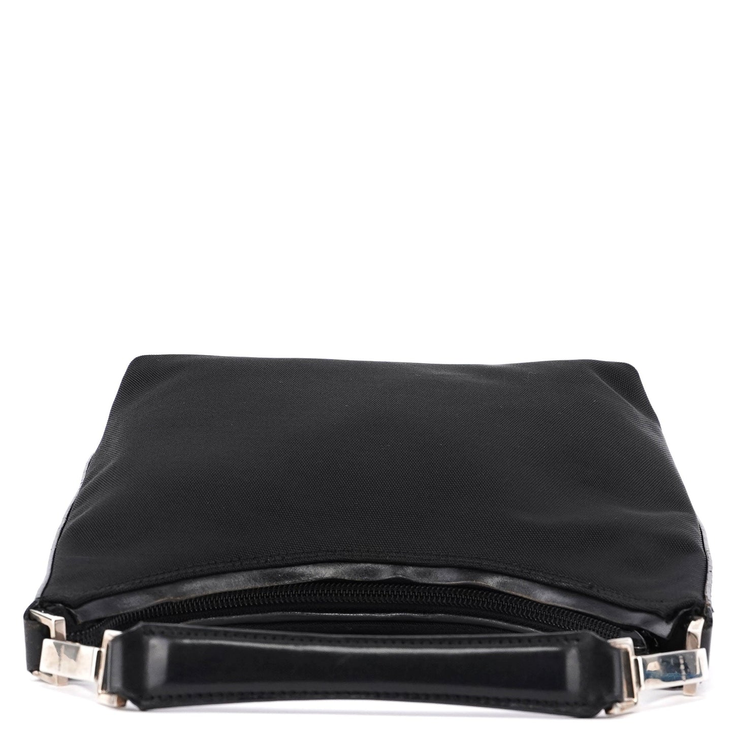 Black Canvas Shoulder Bag