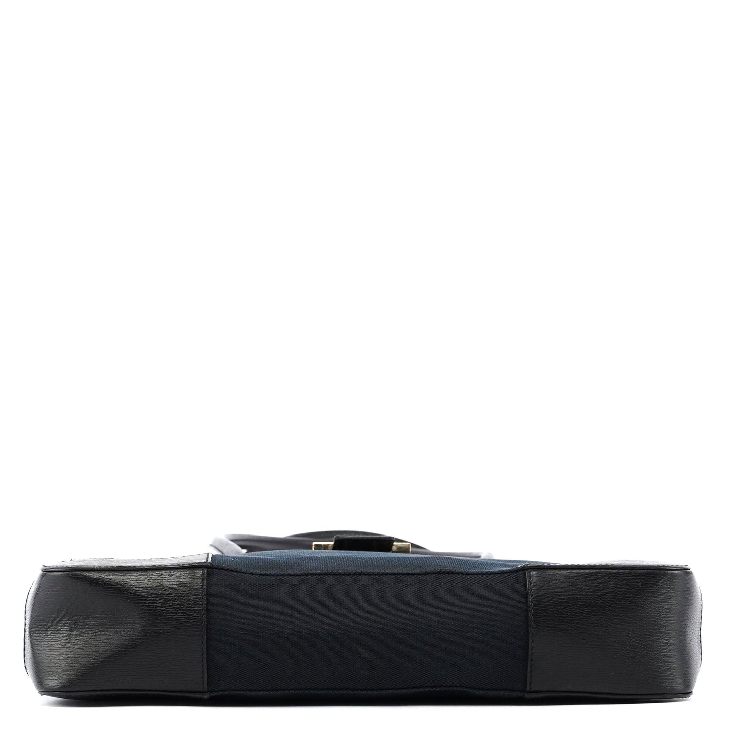 Black Canvas Square G Tote