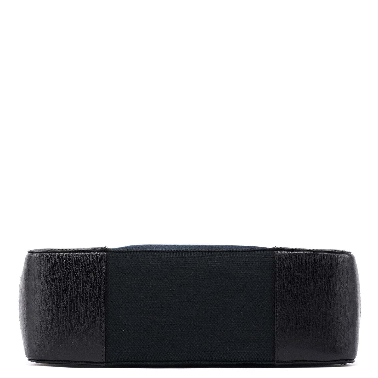 Black Canvas Square G Tote Bag