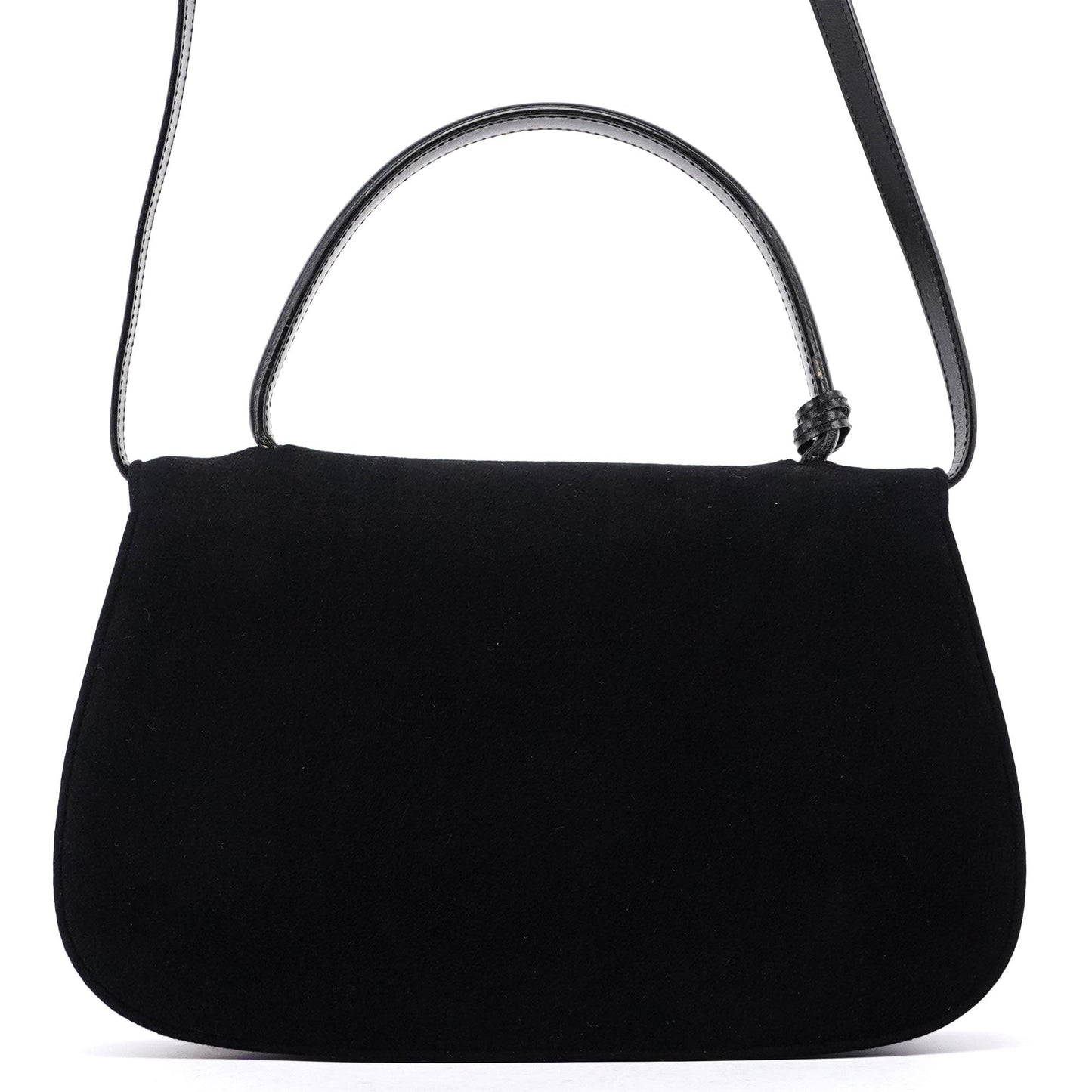 Black Flap Handbag