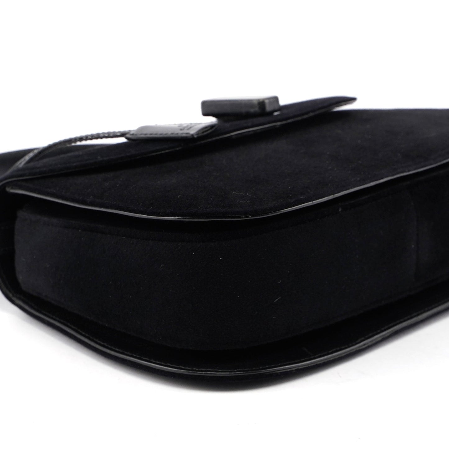 Black Flap Handbag