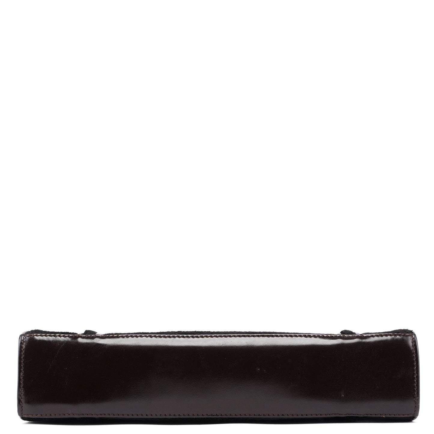 Black Fur Mini Clutch Shoulder Bag