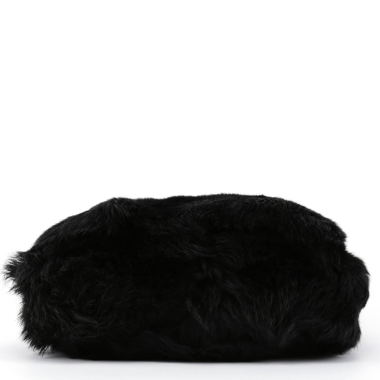 Black Fur Shoulder Bag