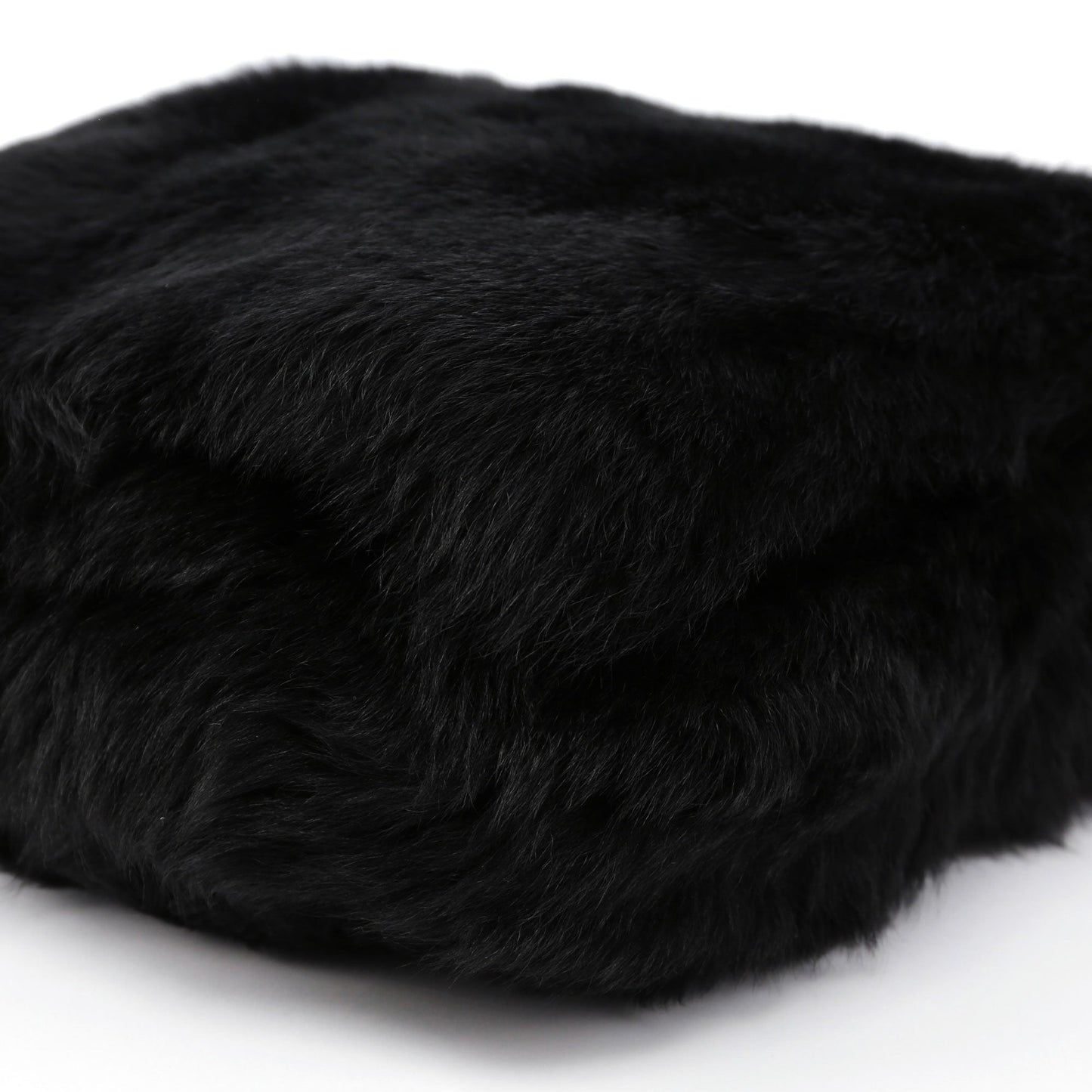 Black Fur Shoulder Bag