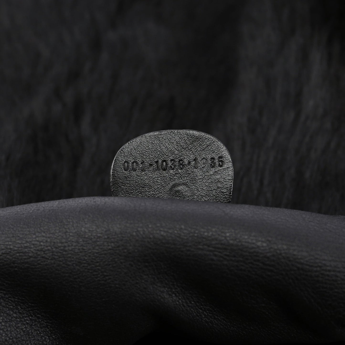 Black Fur Shoulder Bag