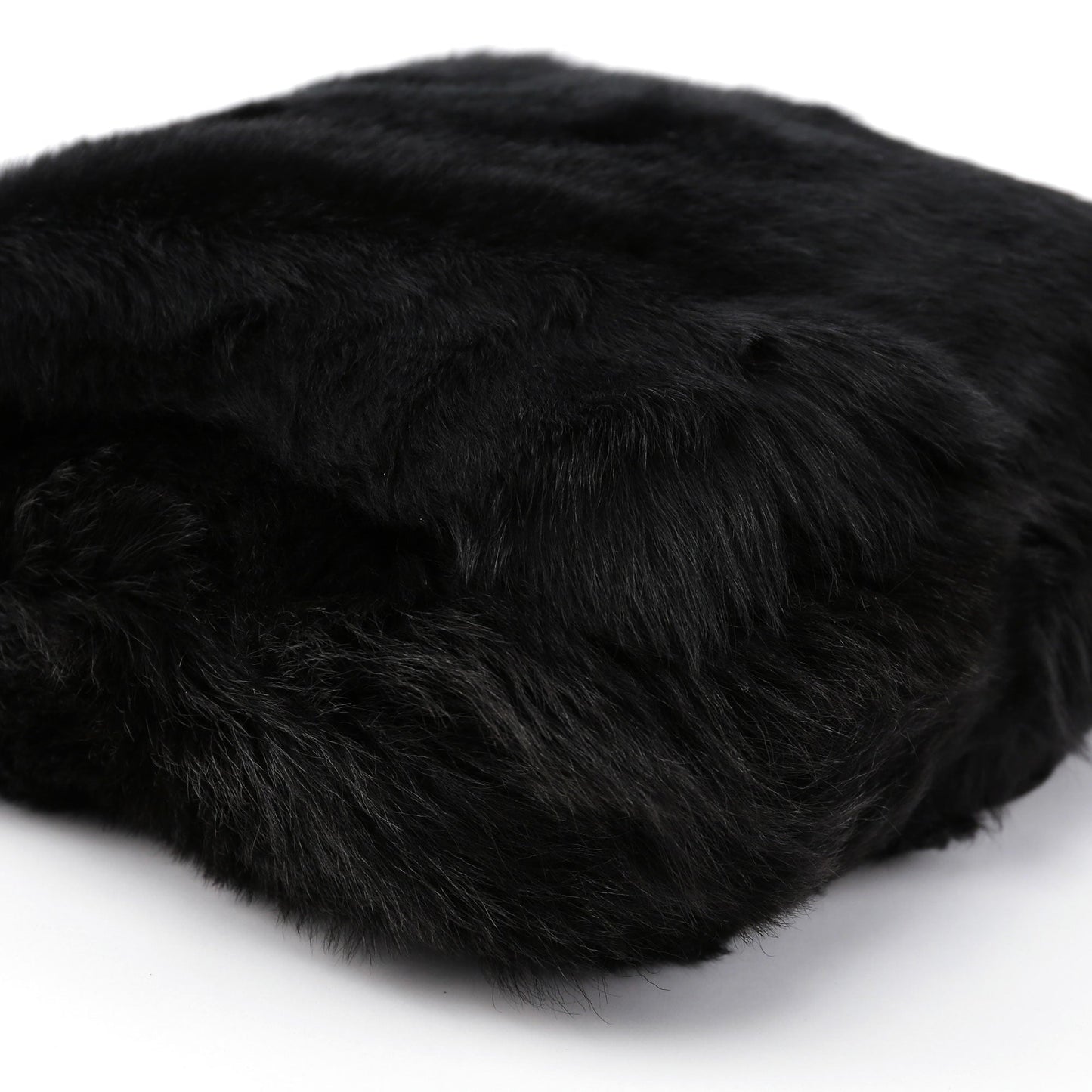 Black Fur Shoulder Bag