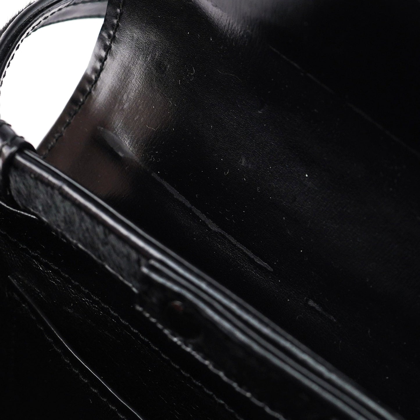 Black Fur Shoulder Bag