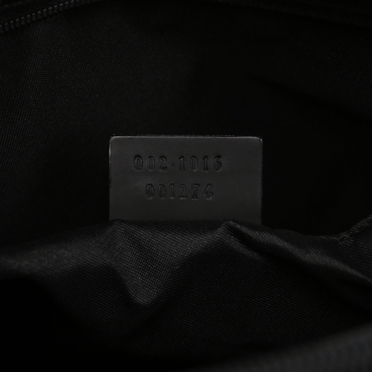 Black GG Bamboo 2-Way Tote