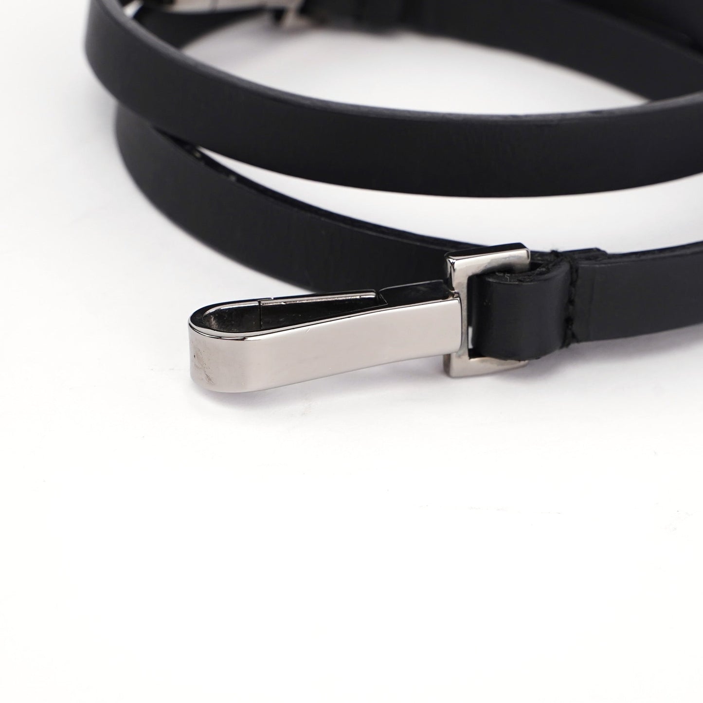 Black GG Bamboo 2-Way Tote