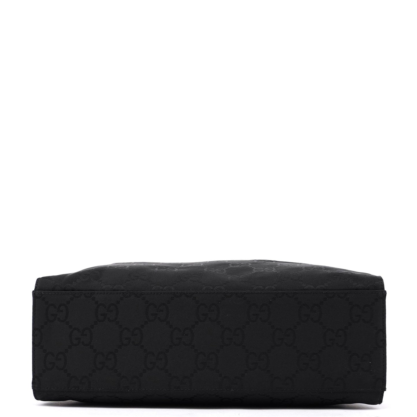 Black GG Bamboo 2-Way Tote