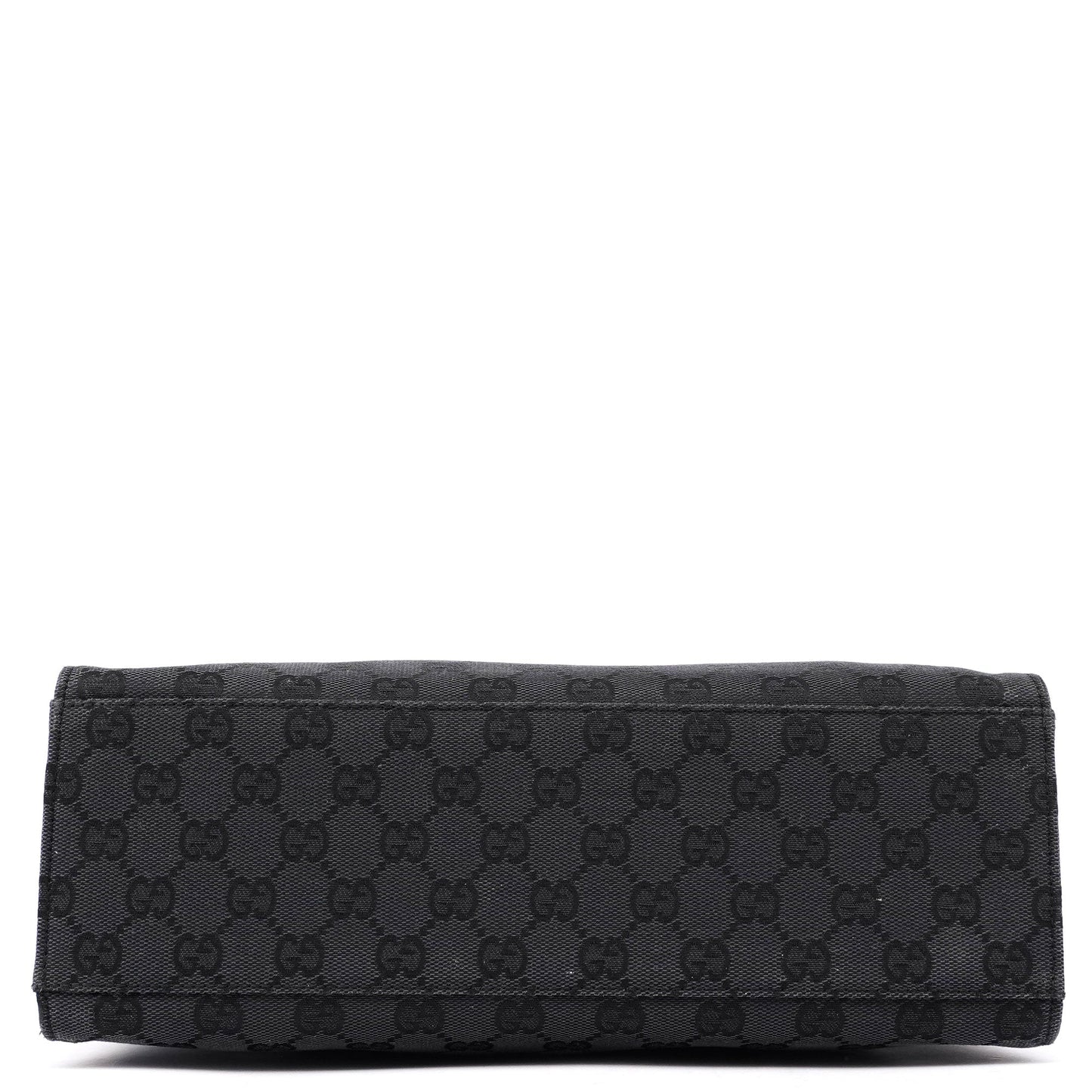 Black GG Bamboo 2-Way Tote Bag