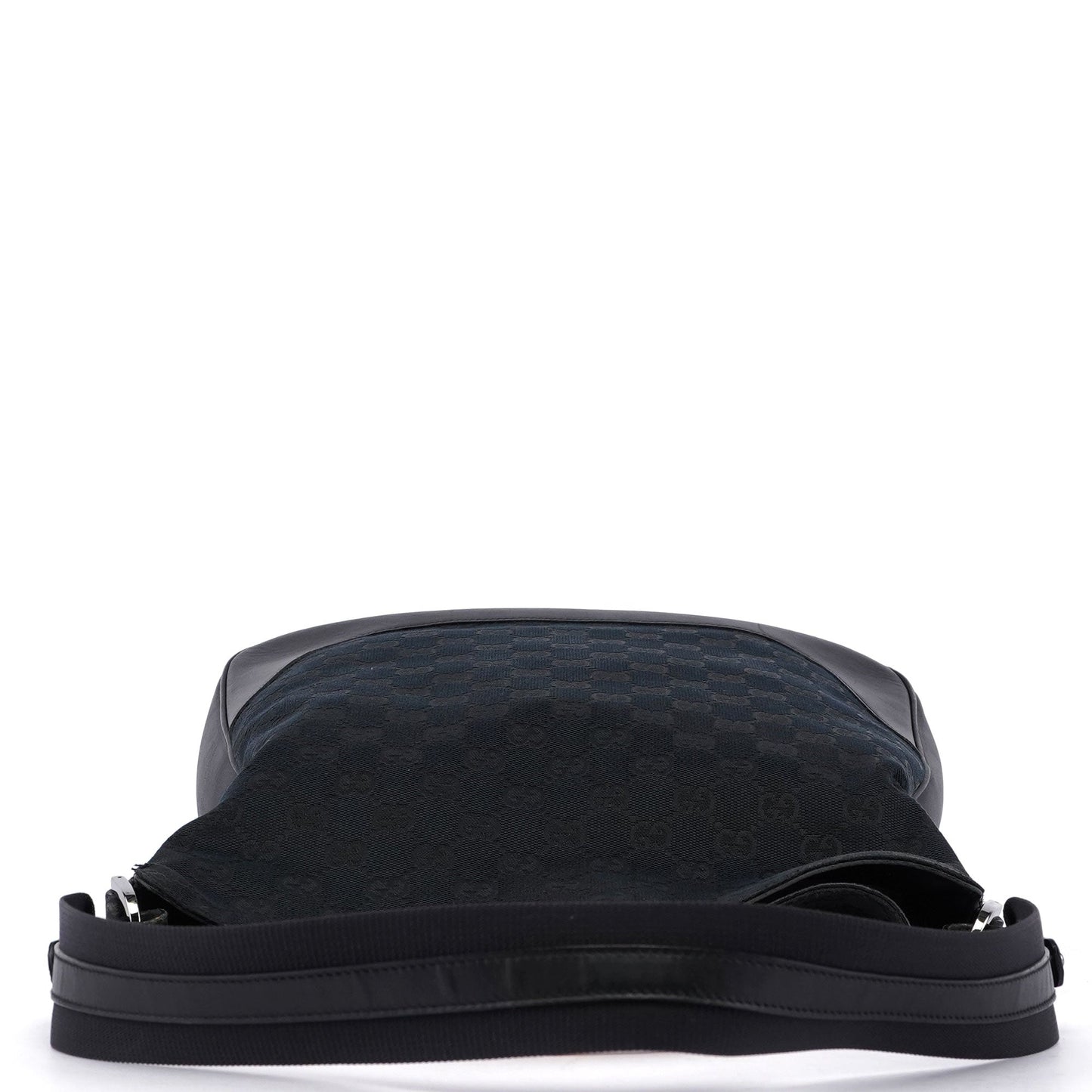 Black GG Bamboo Shoulder Bag 2-Way