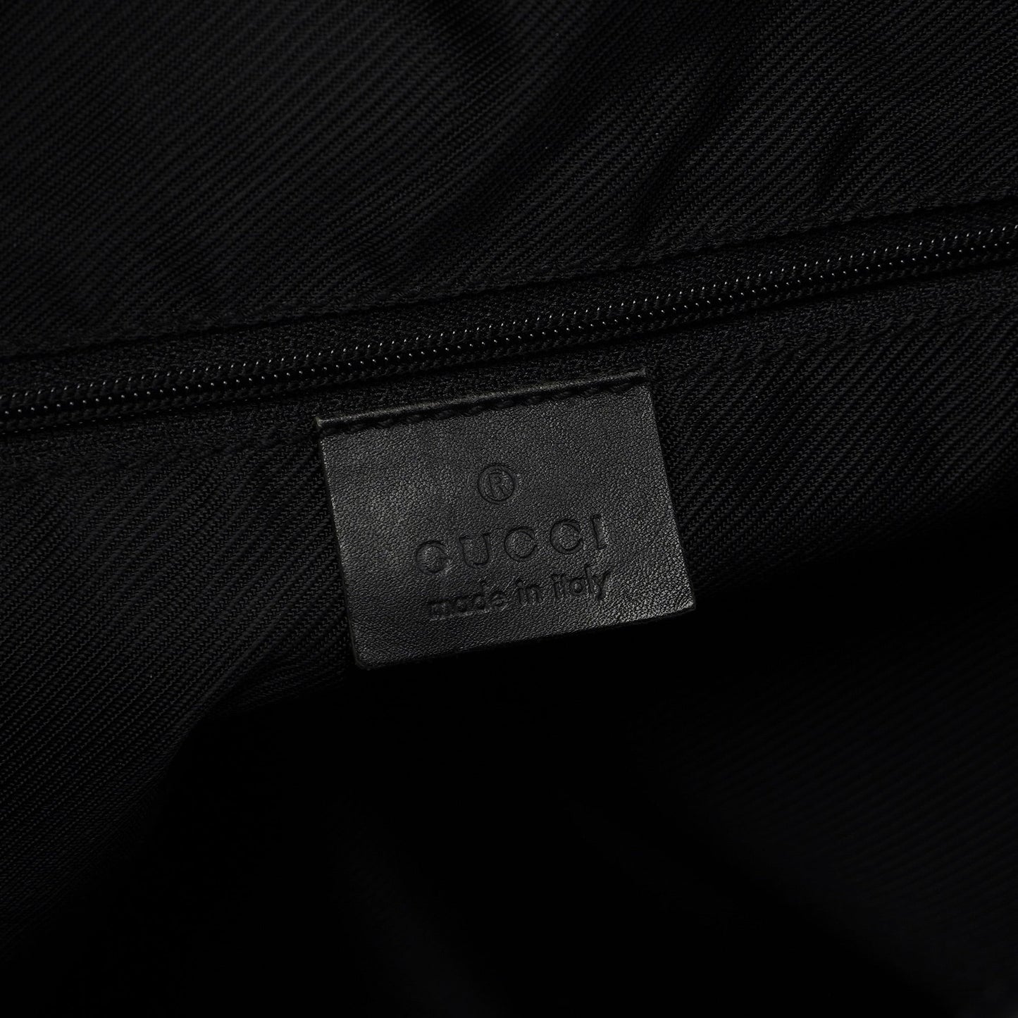 Black GG Bamboo Shoulder Bag 2-Way