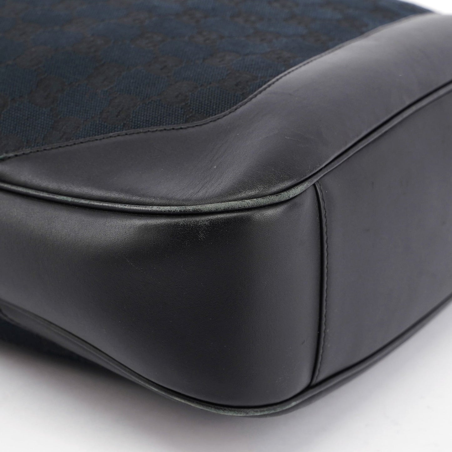 Black GG Bamboo Shoulder Bag 2-Way