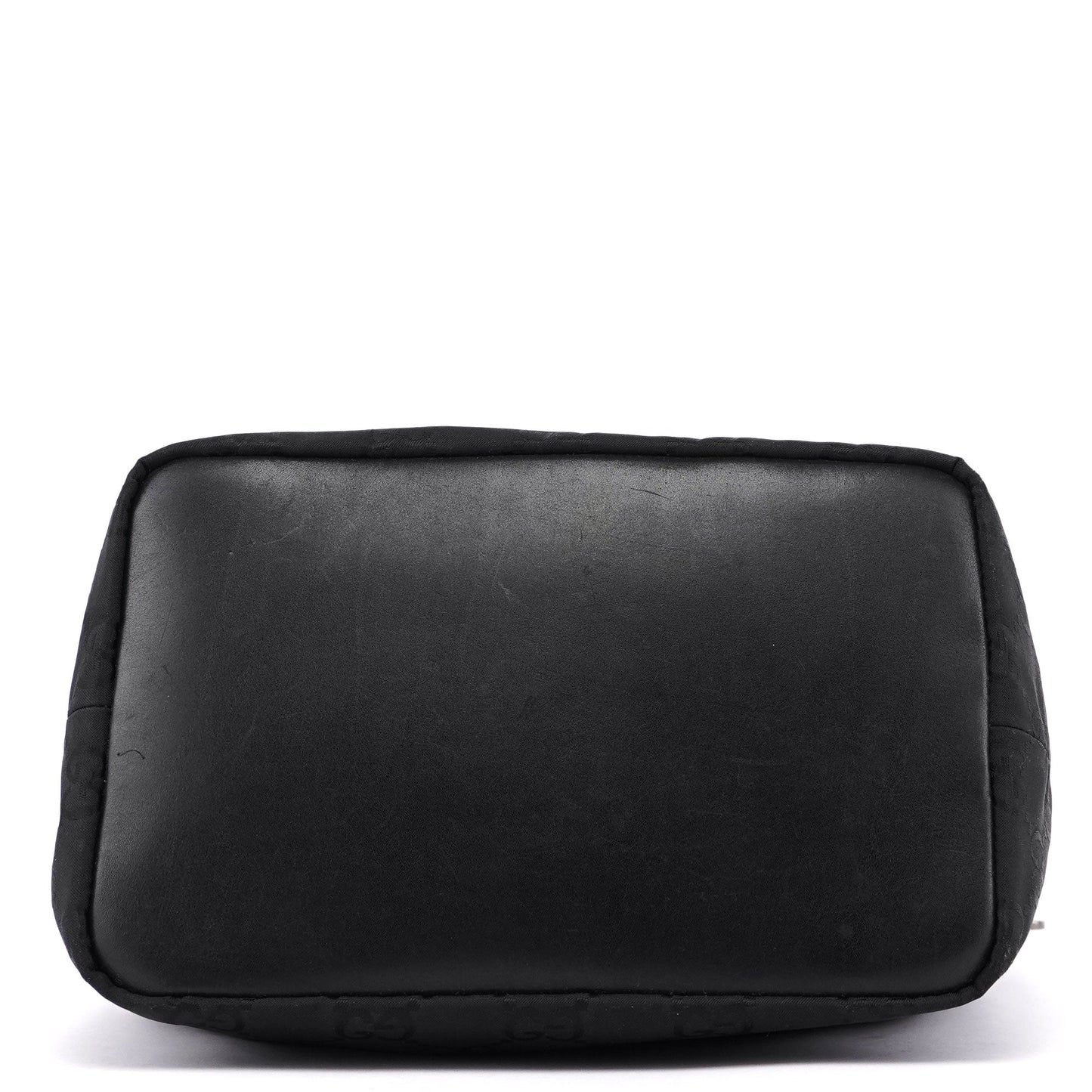 Black GG Bamboo Shoulder Bag