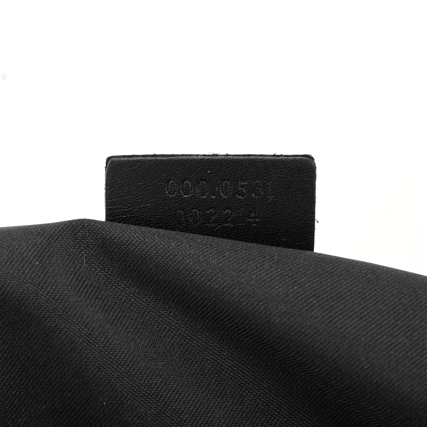 Black GG Bamboo Shoulder Bag