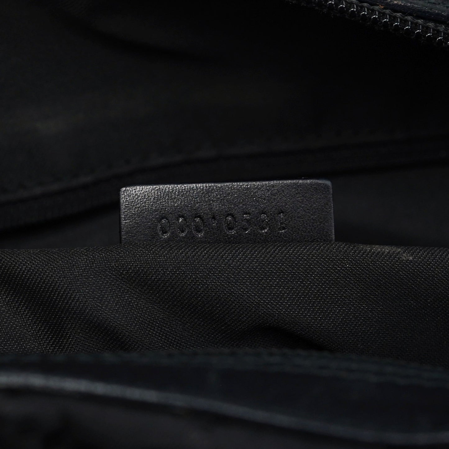 Black GG Bamboo Shoulder Bag