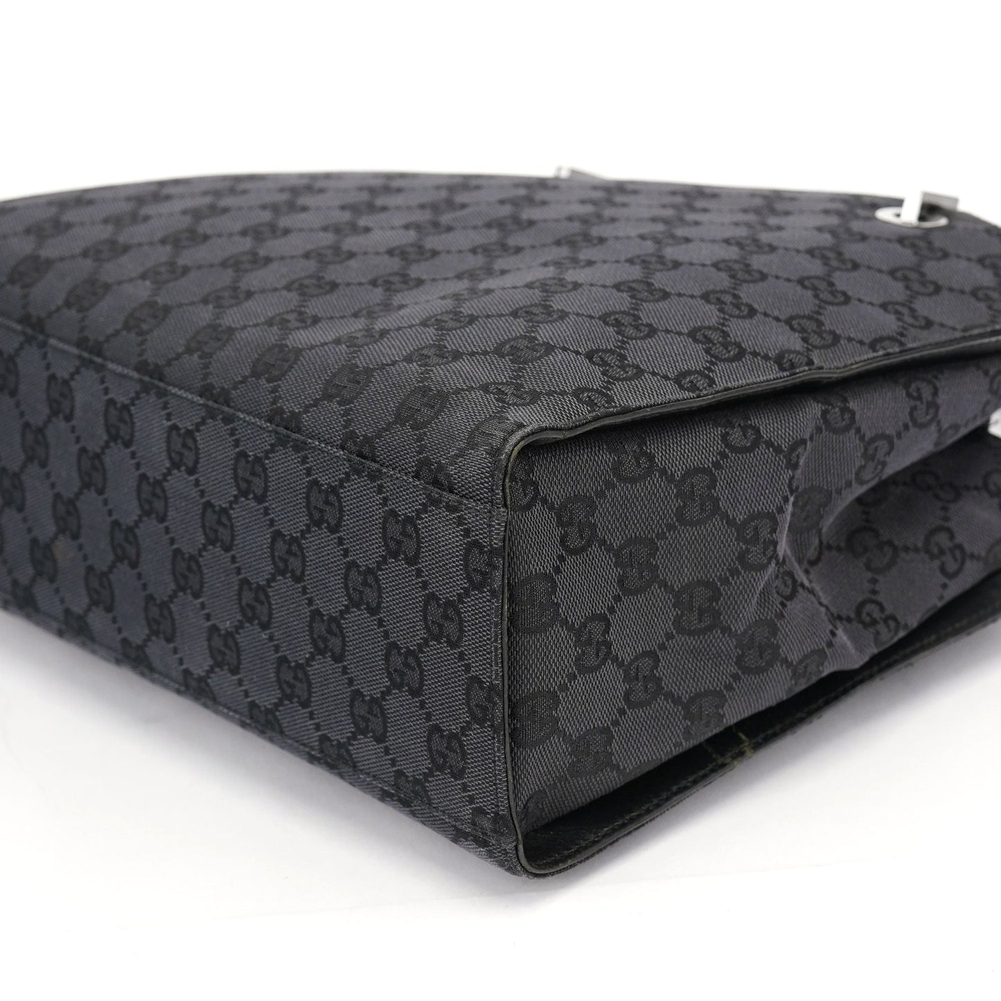 Black GG Bamboo Tote 2-Way