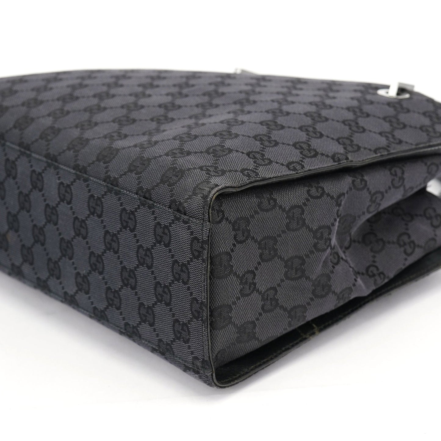 Black GG Bamboo Tote 2-Way