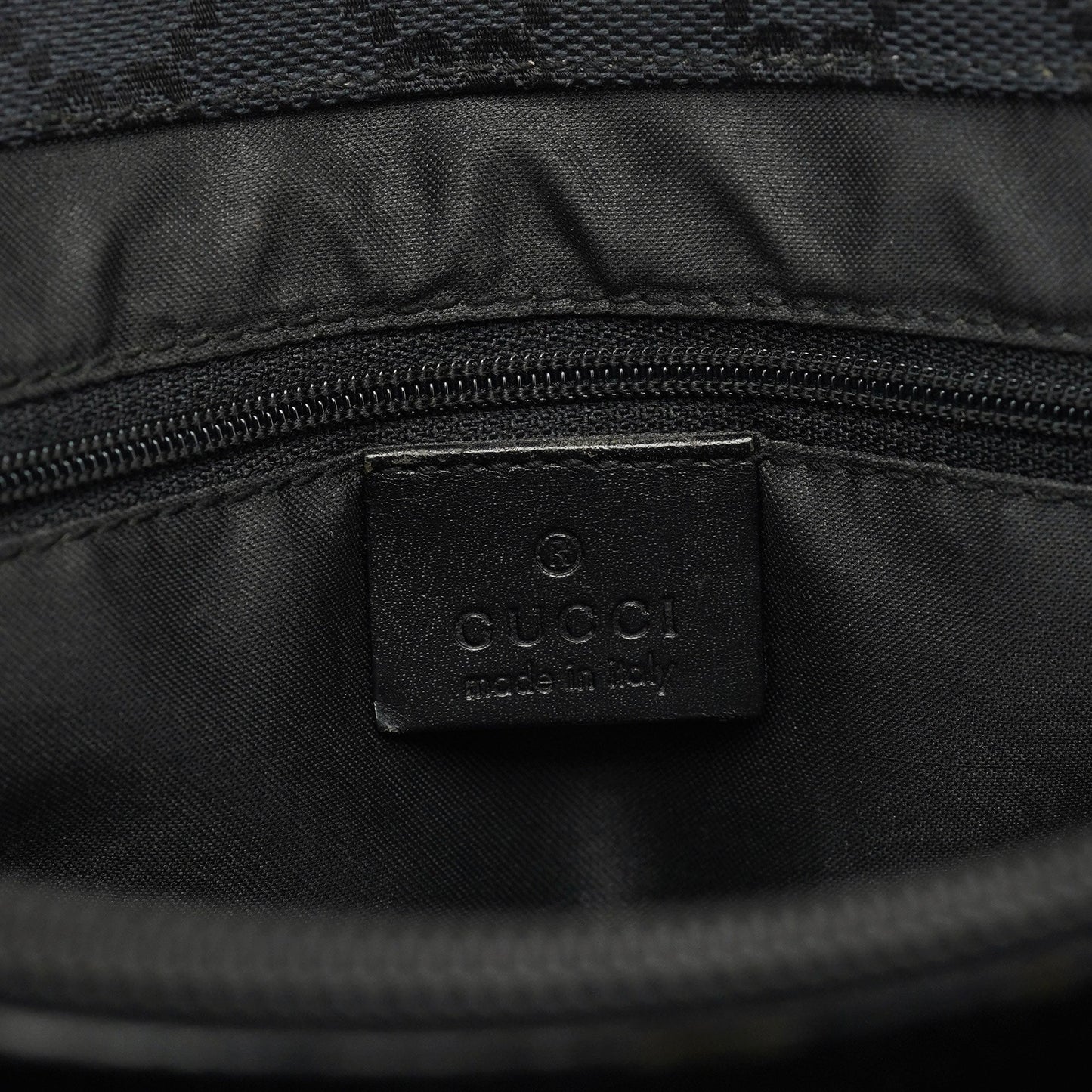 Black GG Bamboo Tote 2-Way