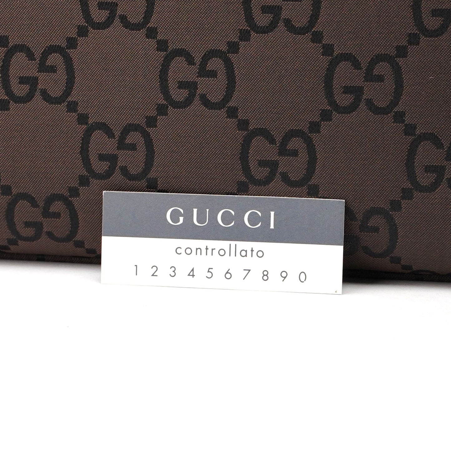 Black GG Bamboo Tote