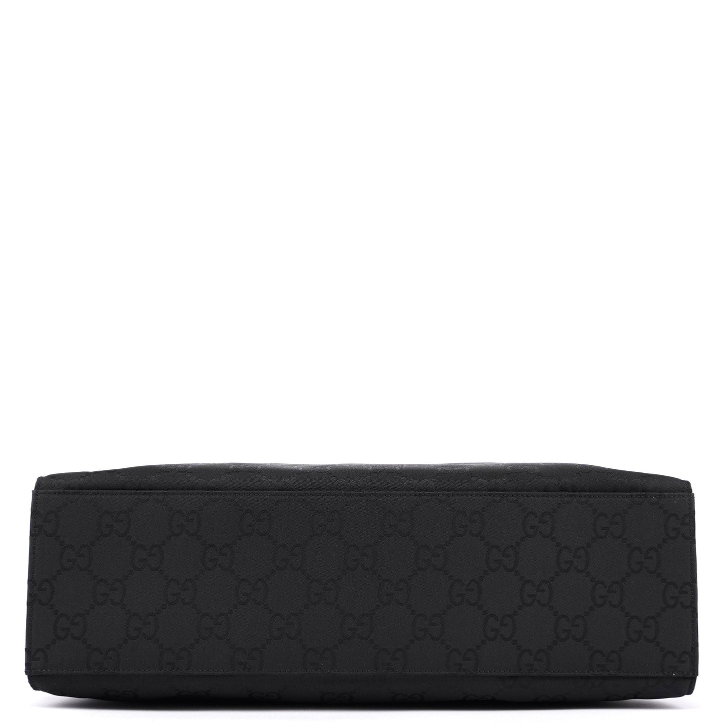 Black GG Bamboo Tote