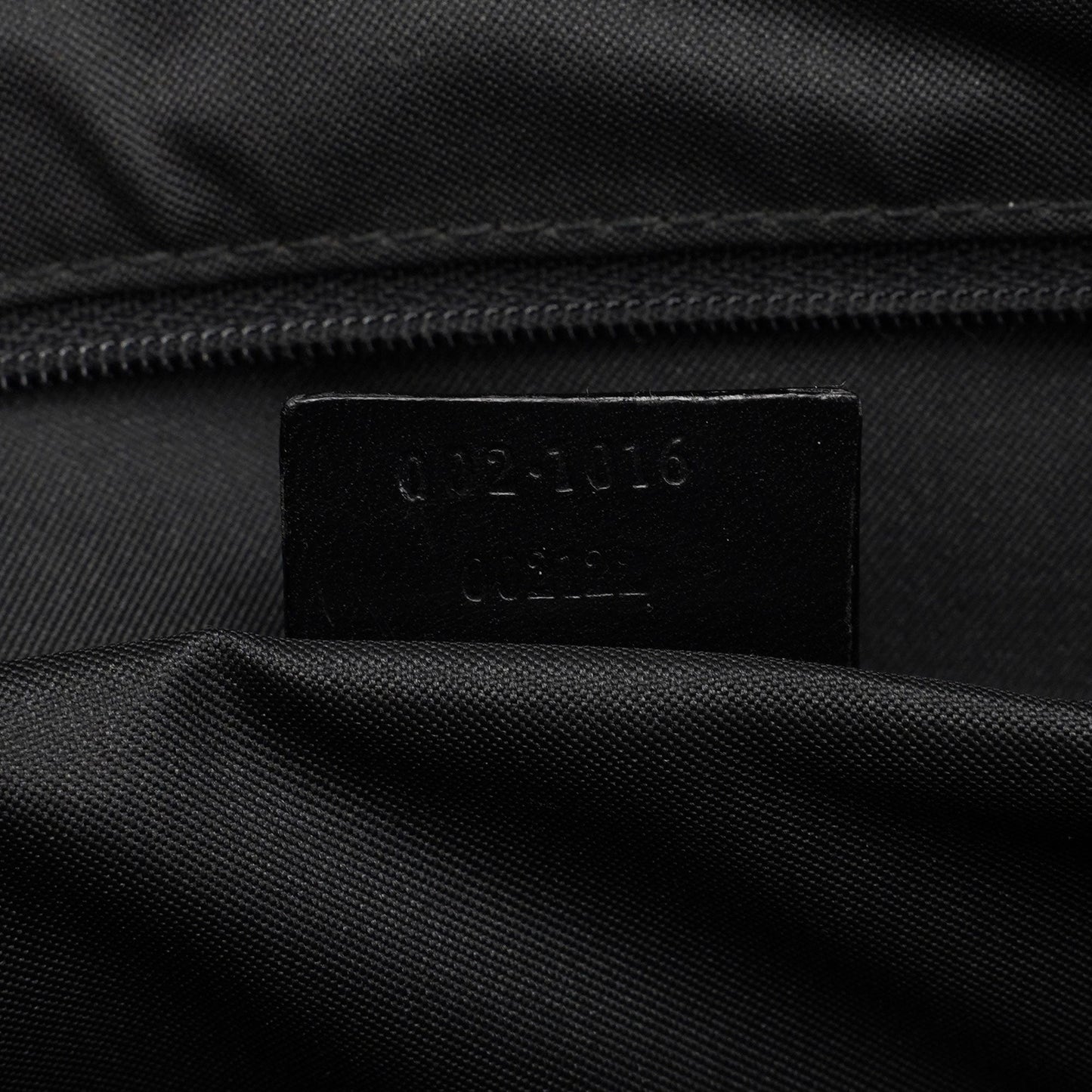 Black GG Bamboo Tote