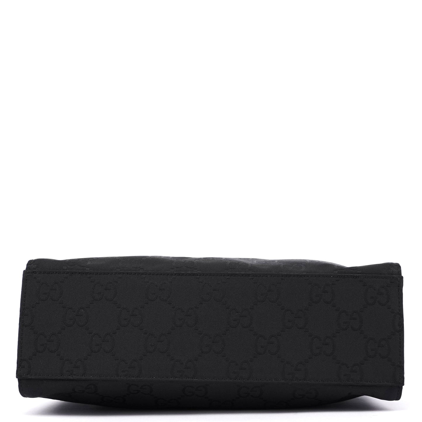 Black GG Bamboo Tote